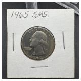 1965 Washington Quarter Special Mint Set - Higher