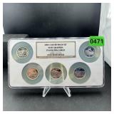 2006-s Silver Proof Set State Quarters Ngc Pf69 Ul