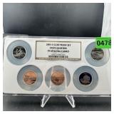 2005-s Clad Proof Set State Quarters Ngc Pf69 Ultr