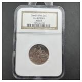 2005-d Sms 25c Ngc Ms67