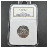 2005-d Sms Washington Quarter Ngc Ms67