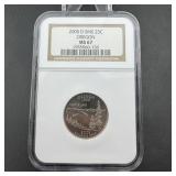 2005-d Sms 25c Ngc Ms67