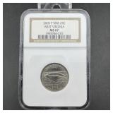 2005-p Jefferson Nickel Ngc Ms67