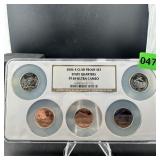 2006-s Clad Proof Set State Quarters Ngc Pf69 Ultr