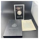 1884-cc Morgan Silver Dollar Gsa Hoard W/ Box & Co