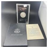 1884-CC Morgan Silver Dollar GSA Hoard w/ Box & CO