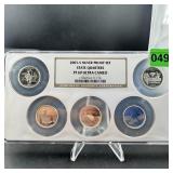 2003-s Silver Proof Set State Quarters Ngc Pf69 Ul