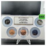 2001-s Clad Proof Set State Quarters Ngc Pf69 Ultr