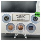 2004-s Clad Proof Set State Quarters Ngc Pf69 Ultr