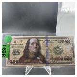 1,000,000 Franklin Note