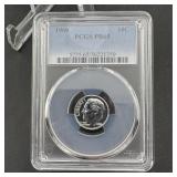 1960 Roosevelt Silver Dime PCGS PR65