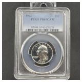 1962 Washington Silver Quarter PCGS PR65 Cameo