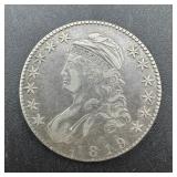 1819 Capped Bust Silver Half Dollar