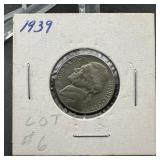 1939 Jefferson Nickel