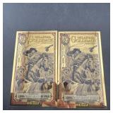 (2) 2025 Oklahoma Goldback One Half Gold Notes