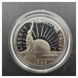 1986 Commemorative Half Dollar in Case