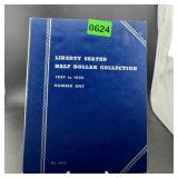 Liberty Seated Half Dollar Book (No Coins)