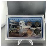 Obsolete Coin Collection in Case with Silver Dime