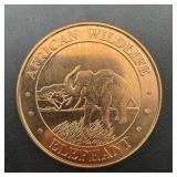 1 Oz. Copper Round, see photo for design