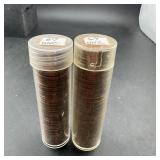 (2 Tubes) 1962 UNC Lincoln Memorial Cents