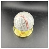 Laser Signed Baseball