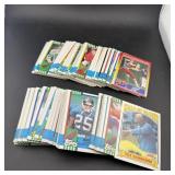 Large Lot of 1989-1991 Football Cards