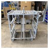 Aluminum Tote Stocking Cart