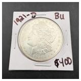 1921-d Morgan Silver Dollar High Grade