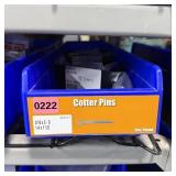Cotter Pins Blue Bin