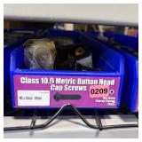 Class 10.9 Metric Button Head Cap Screws Blue Bin