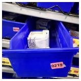 Assorted Hardware Blue Bin