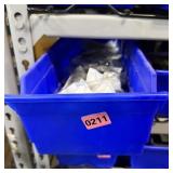 Assorted Hardware Blue Bin