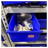 Assorted Hardware Blue Bin