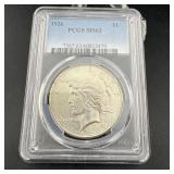 1926 Peace Silver Dollar Pcgs Ms63