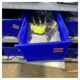 Assorted Hardware Blue Bin