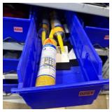Assorted Hardware Blue Bin