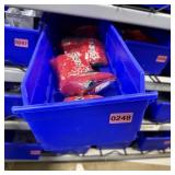 Assorted Hardware Blue Bin
