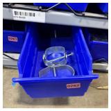 Riser Clamps Blue Bin