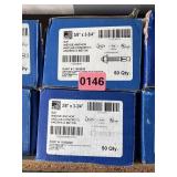 (2 Boxes) Fastenal 3/8" X 3-3/4" Wedge Anchors