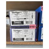(2 Boxes) Powers Vertigo+ 1/4" X 2-1/8" Concrete