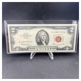 1963 Red Seal $2 United States Note