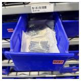 Assorted Hardware Blue Bin