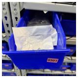 Assorted Hardware Blue Bin