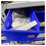 Assorted Hardware Blue Bin