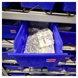 Assorted Hardware Blue Bin
