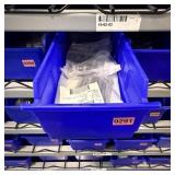 Assorted Hardware Blue Bin