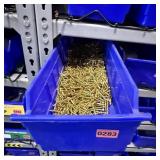 Assorted Hardware Blue Bin