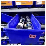 Assorted Hardware Blue Bin