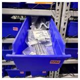 Assorted Hardware Blue Bin