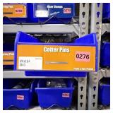 Assorted Hardware Blue Bin